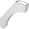 Ekena Millwork 3-in. W x 18-in. D x 24-in. H Imperial Architectural Grade PVC Knee Brace BRCP03X18X24IMP - alternate 2